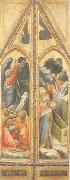 Christ in the Garden The Women at the Sepulchre Wings of a triptych (mk05) Lorenzo Monaco